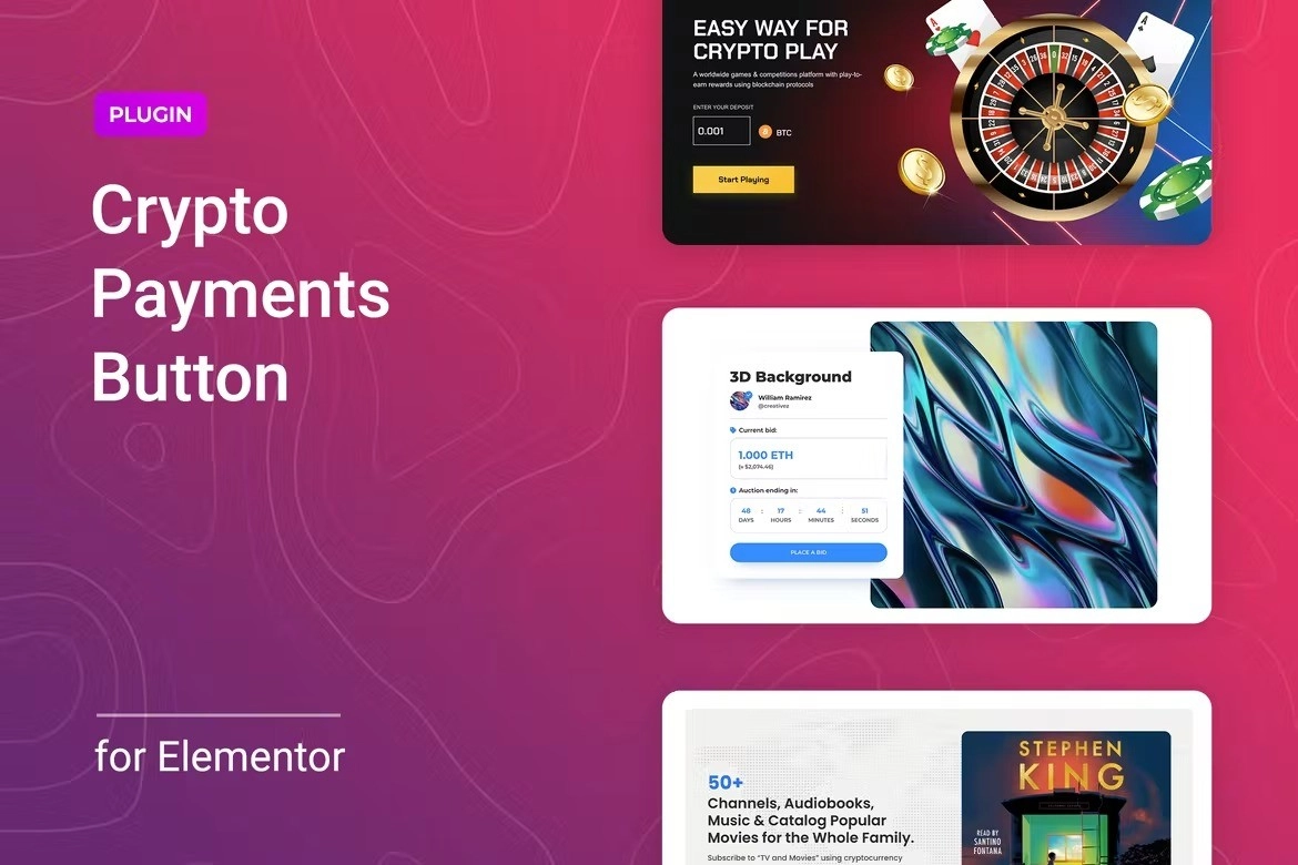Criptopayer for Elementor