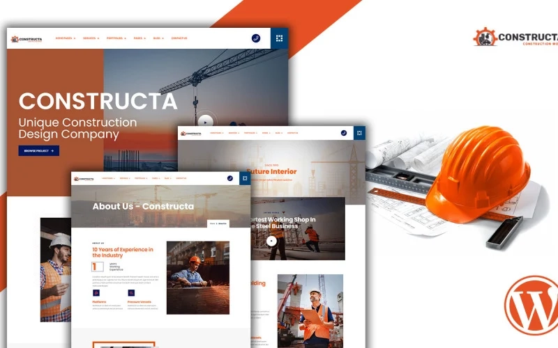Constructa – Construction Service WordPress Theme