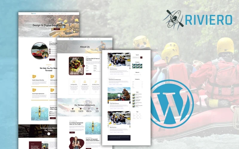 Riviero – Rafting WordPress Theme