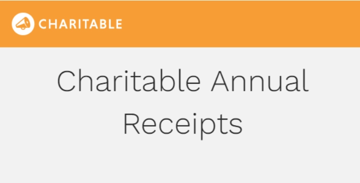 Charitable - Annual Receipts