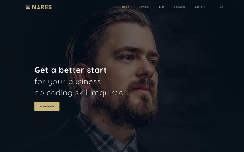 Nares – Multipurpose Business Services with WordPress Elementor Theme WordPress Theme