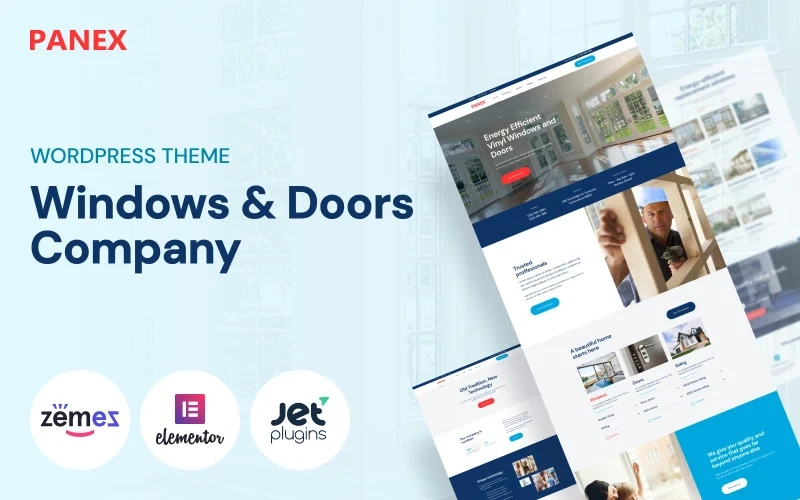 Panex – Windows and Doors WordPress Theme