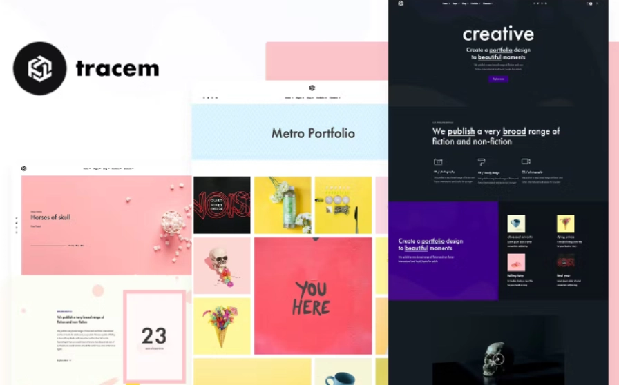 Tracem – Agency & Portfolio WordPress Theme