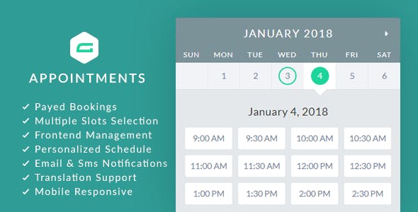 Gravity Forms gAppointments Addon