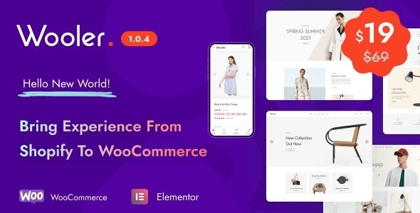 Wooler – Conversion Optimized WooCommerce Theme