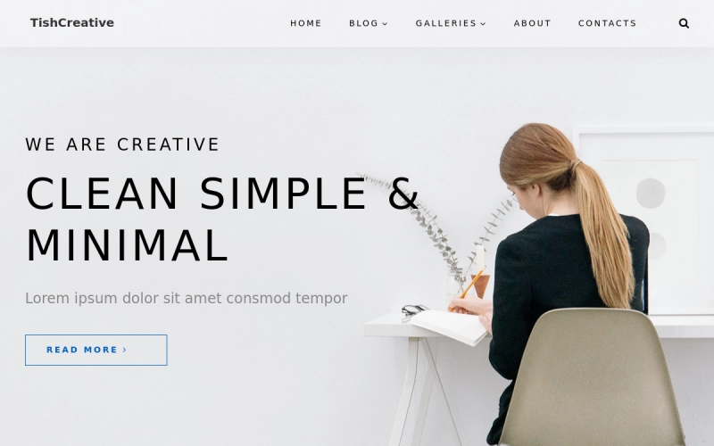 TishCreative – Creative Agency WordPress Theme