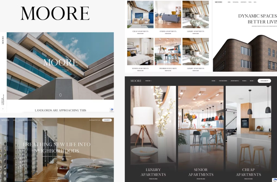 Single Property WordPress Theme – Moore