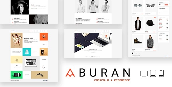 BURAN – Creative Portfolio and Business WordPress Theme | Portfolio