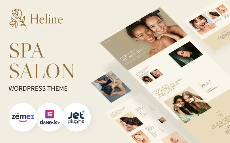 Heline – Beauty Center and Spa WordPress Theme