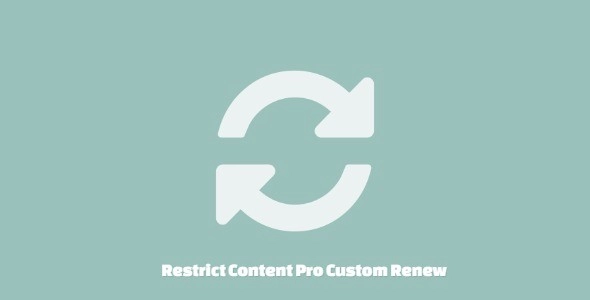 Restrict Content Pro - Custom Renew