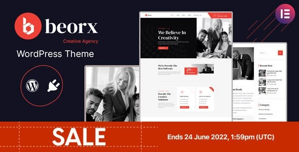 Beorx – Creative Agency WordPress Theme