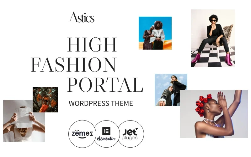 Astics – High Fashion Portal WordPress Theme