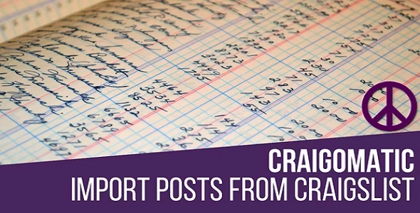Craigomatic Automatic Post Generator Plugin