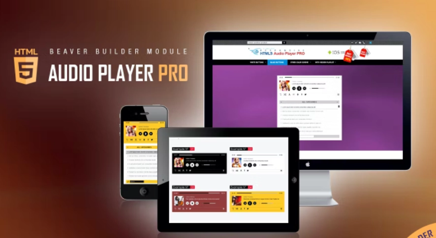 Audio Player Pro - Beaver Builder Module