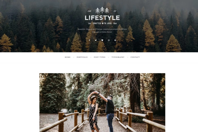 The Lifestyle – WordPress Blog & Portfolio Theme