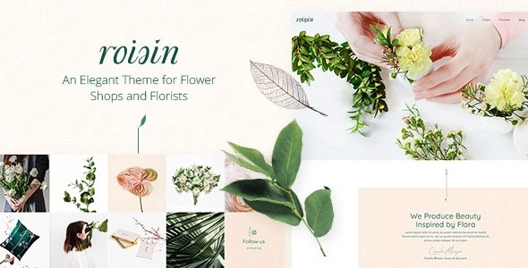 Roisin – Flower Shop and Florist Theme