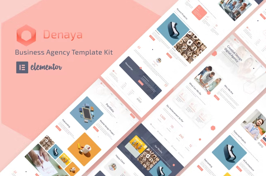 Denaya – Business Agency Elementor Template
