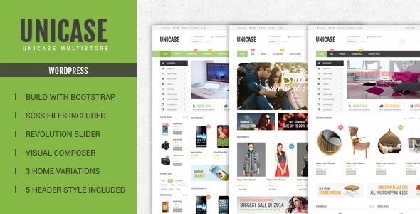 Unicase – Electronics Store WooCommerce Theme