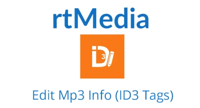 rtMedia - Edit Mp3 Info (ID3 Tags)