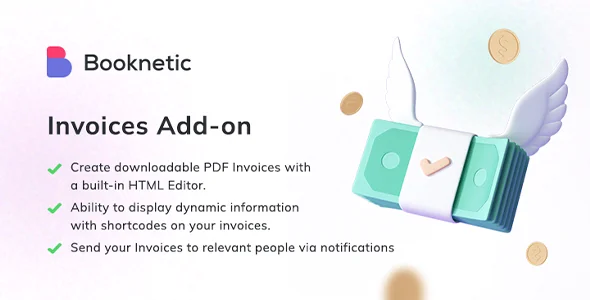 Booknetic Invoices Addon