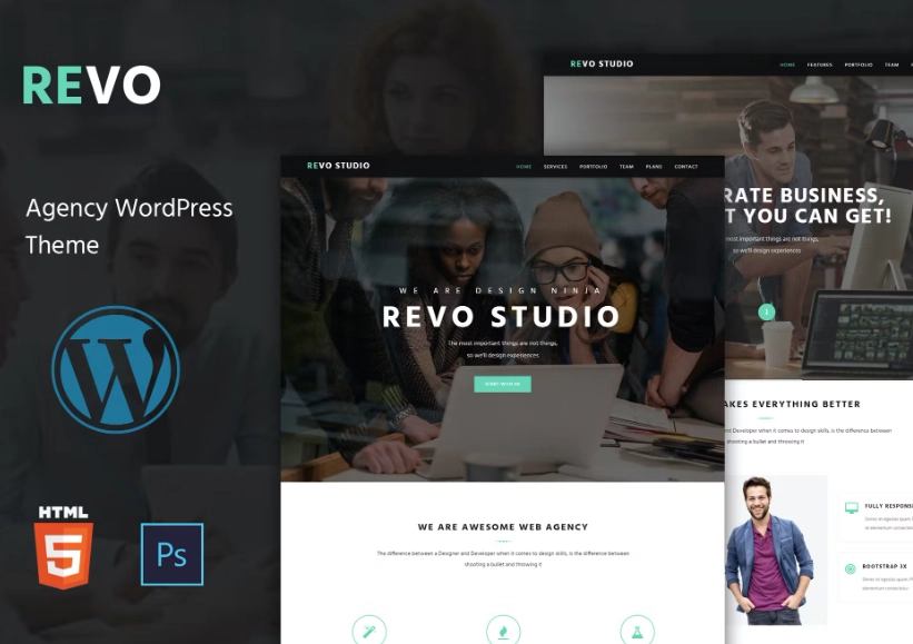 Revo Studio – Multipurpose WordPress Theme