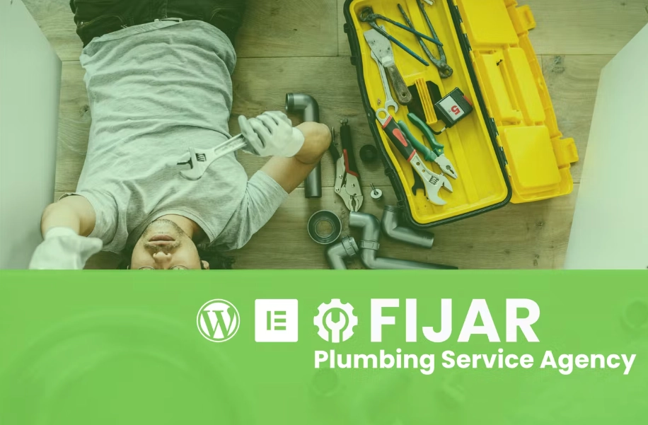 Fijar – Plumbing Service Elementor Template