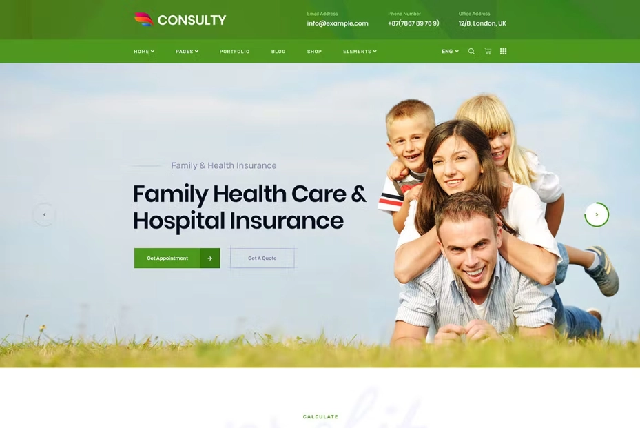 Consulty – Business Finance WordPress Theme