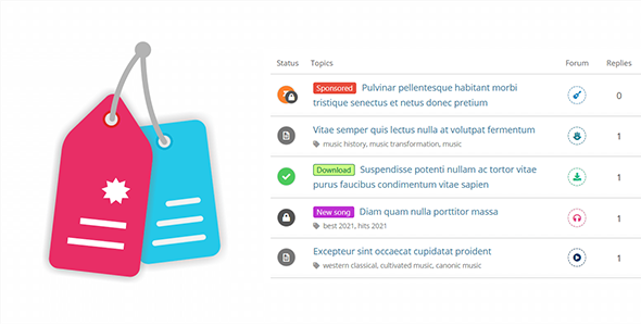 wpForo Topic Prefix and Tag Manager Addon