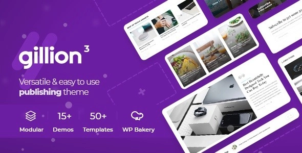 Gillion | Multi-Concept Blog/Magazine & Shop WordPress Theme
