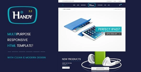 Handy Shop – Digital RTL Responsive WooComerce WordPress Theme