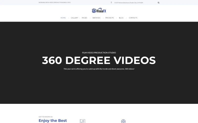 VisuaFX – Music Responsive WordPress Theme