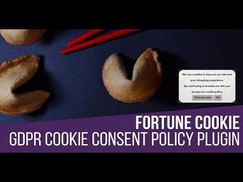 Fortune Cookie Consent Policy WordPress Plugin