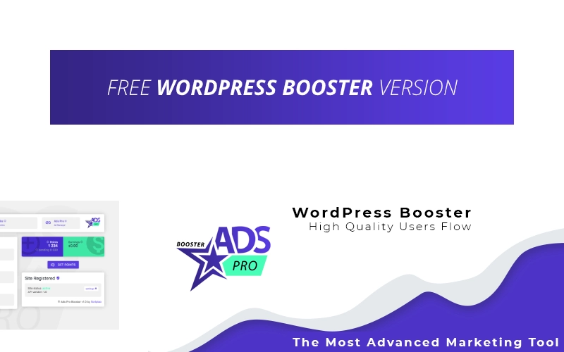 Free WP Booster by Ads Pro