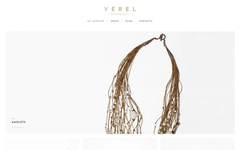 Verel – Handmade Jewelry WordPress Theme