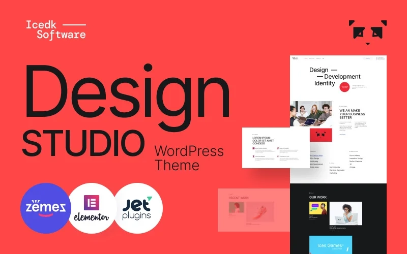 Icedk-Software – Design studio WordPress Theme