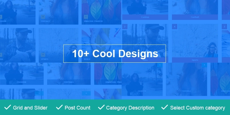 Post Category Image With Grid and Slider Pro