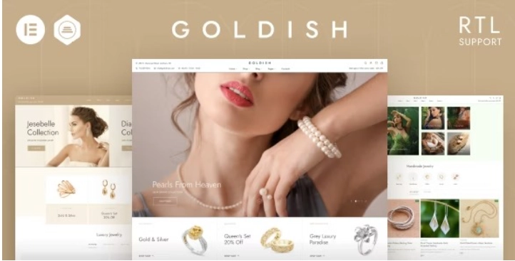 Goldish – Jewelry Store WooCommerce Theme