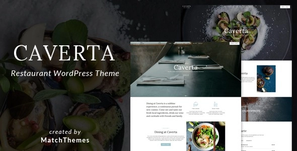 Caverta – Restaurant Cafe Theme