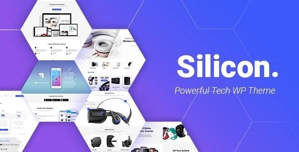 Silicon – Startup and Technology WordPress Theme