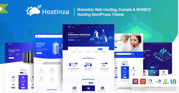 Hostinza – Whmcs Web-Hosting WordPress Theme