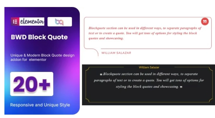 BWD Blockquote