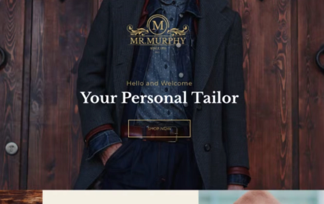 Mr. Murphy – Custom Dress Tailoring Clothing WP