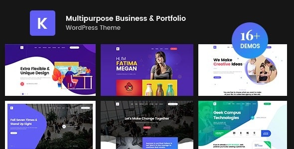Kriativ – Creative Portfolio WordPress Theme