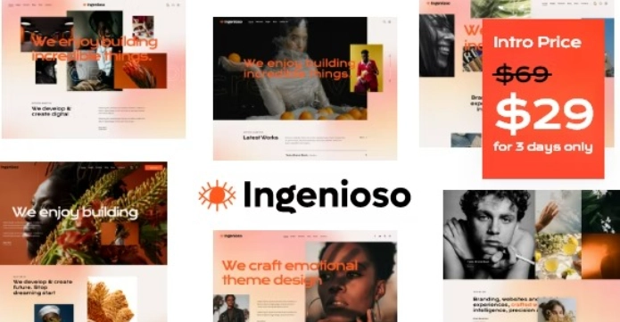 Ingenioso – Creative WordPress Theme