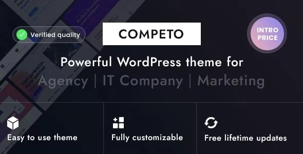Competo – Marketing & Digital agency WordPress theme