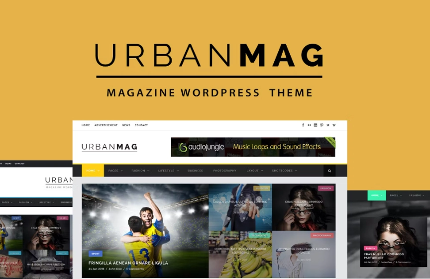 Urban Mag – News & Magazine WordPress Theme