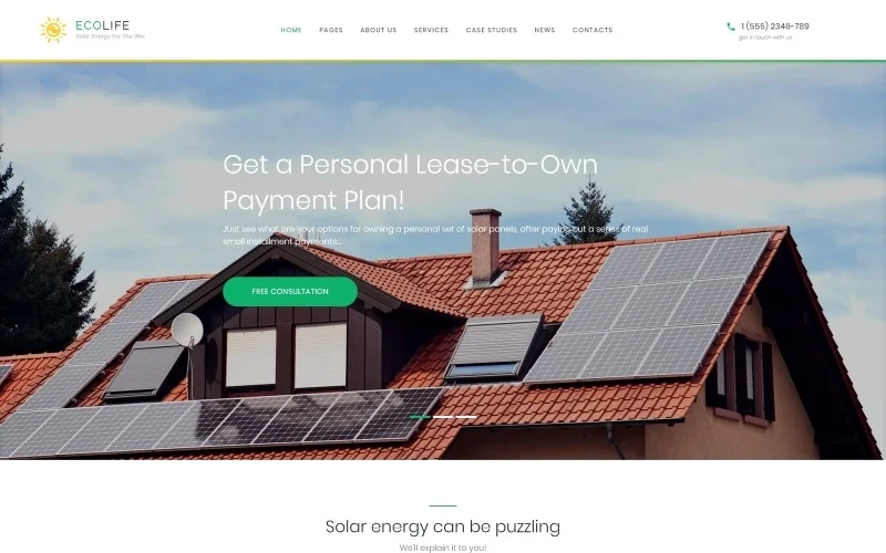 Eco Life – Environment & Ecology WordPress Theme