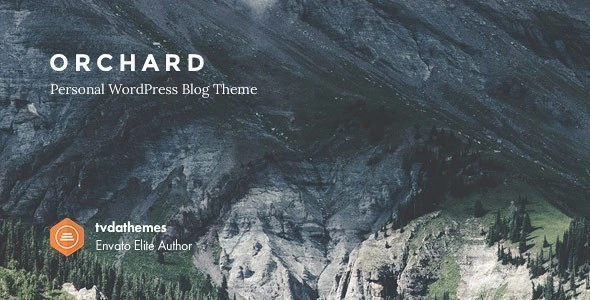 Orchard – Personal WordPress Blog Theme