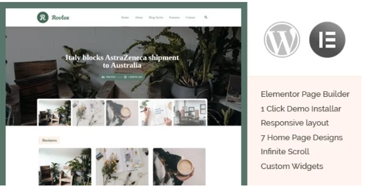 Rovlex – Blog Theme for Writers