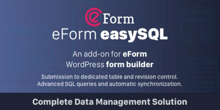 Easy SQL - eForm Export to SQL